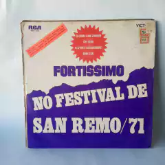LP Fortissimo no festival de San Remo 71