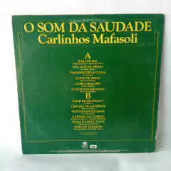 LP Carlinhos Mafazoli - O som da saudade - comprar online