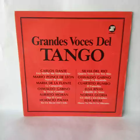 LP Grandes voces del tango