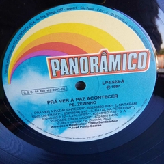 Lp Padre Zezinho - Pra ver a paz acontecer - Sebo Casa Laranja