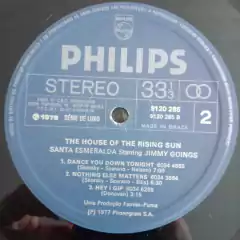 Lp Santa Esmeralda - The house of the rising sun (1978) - Sebo Casa Laranja