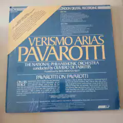 LP Luciano Pavarotti - Verismo Arias Importado - comprar online