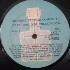 Lp Amambay Cardozo Ocampo y grand conjunto folklorico 1979 na internet