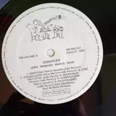 LP Conviver - João - Mineiro - Mario - Nico - Sebo Casa Laranja