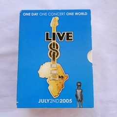 Dvd Box Com 04 Dvd Originais Live 8 July 2nd 2005 - comprar online