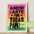 Cuadro / Amor y arte por todas partes > Actitud Piba Pósters - comprar online