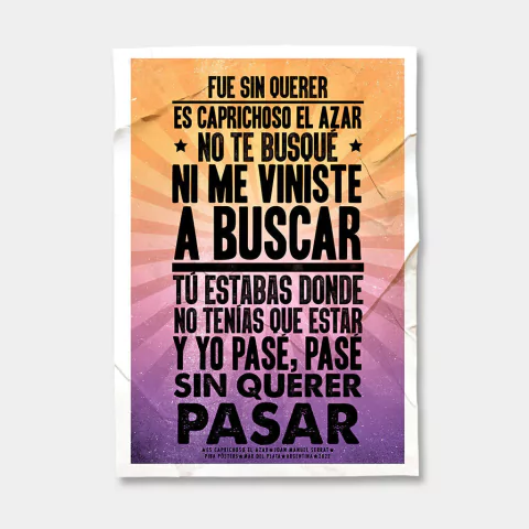 Espíritu templario / Fue sin querer > Joan Manuel Serrat