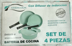 BATERIA JADE AMERCOOK 4 PIEZAS - comprar en línea