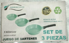 SARTENES JADE AMERCOOK 3 PIEZAS en internet