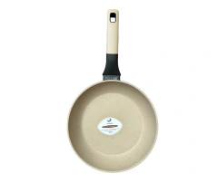 Sartén Antiadherente con utensilio 4 pz Café - Tu Cocina en Línea