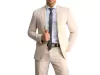 Costume Slim Oxford Premium Bege