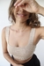 Imagem do CROPPED TRICÔ Areia