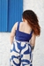 CROPPED TRICÔ AZUL - Tamarinda Store