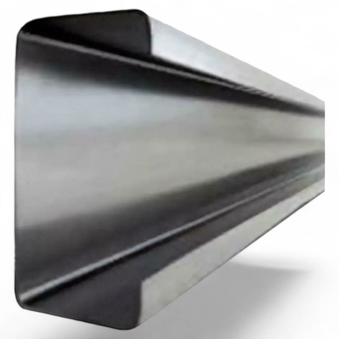 Perfil C Chapa Galvanizada 120 X 50 X 15 X 2.0 mm Largo 6 Metros