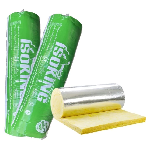 Lana De Vidrio C/ Aluminio ISOKING 80mm X 12m2 - comprar online