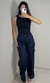 CALÇA CARGO AZUL