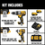 Combo Rotomartillo 1/2 Y Llave De Impacto 20v 5 Amp Dck299p2 - comprar en línea