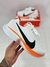 Zoom branco laranja