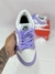 Dunk low roxo na internet