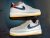 Imagem do Tênis Nike Air Force 1 Branco Azul Marinho