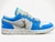 Nike Air Jordan 1 Low Azul Cinza - comprar online