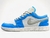 Nike Air Jordan 1 Low Azul Cinza