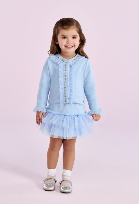 Conjunto Petit Cherie azul Ref : 26230