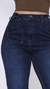 Calça jeans mom com cinto cordão - comprar online