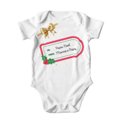 Body Bebê Presente de Natal da Mamãe e do Papai - comprar online