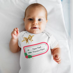 Body Bebê Presente de Natal da Mamãe e do Papai na internet