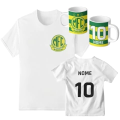 Kit Mirassol Personalizado com Nome: Camiseta e Caneca