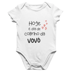 Body Bebê Personalizado Ficar com a Vovó | Dona Kraft