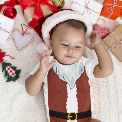 Body Bebê Temático Natal Papai Noel na internet