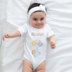 Body Bebê Personalizado Eloah – Significado do Nome | Dona Kraft - comprar online