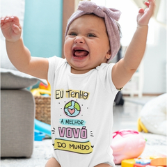 Body Bebê Melhor Vovó do Mundo - comprar online