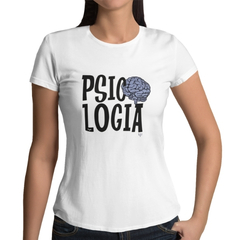 Camiseta Feminina Personalizada Profissão Psicologia