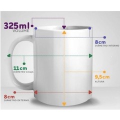 Caneca A Louca dos Gatos Personalizada com Foto - Dona Kraft Personalizados
