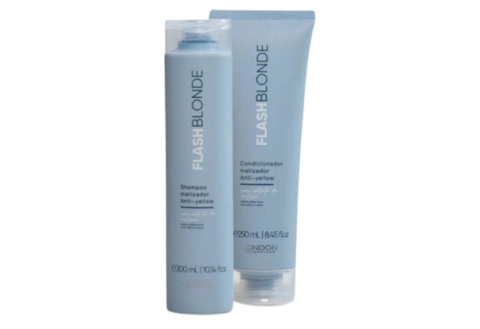 KIT HOME CARE FLASH BLONDE LONDON COSMÉTICOS