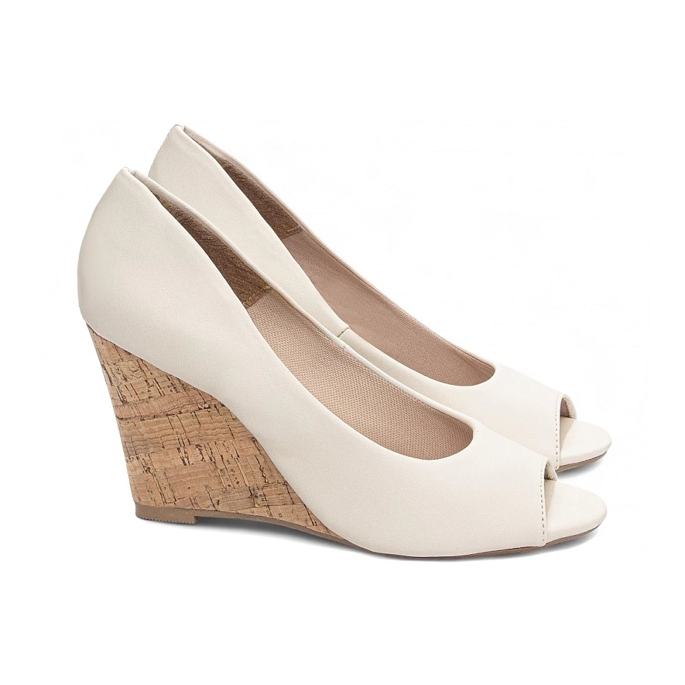 Anabela Plataforma Cunha Feminina 105C