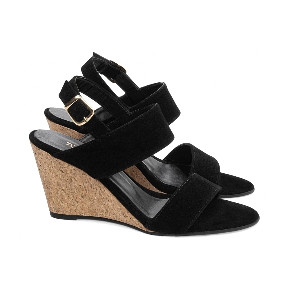 Sandália Plataforma de Cunha Anabela 4074A