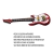 Imagem do Mini instrumento Musical Guitarra Decorativa Caixa Inclusa