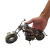 Moto Retro Metal Prata Peças Sobressalentes Decorativo - Natuhome | Esculturas, Decoração, Peças Decorativas E Muito Mais
