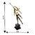 Escultura ginastas equilibristas dourado resina na base - comprar online