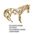 Escultura Cavalo Metal Dourado Imponente Decorativo Aparador na internet
