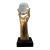 Escultura Mão Resina Dourada com Bola em Vidro Decorativa - Natuhome | Esculturas, Decoração, Peças Decorativas E Muito Mais