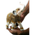 Escultura Elefante Decorativa Detalhes Dourado G - Natuhome | Esculturas, Decoração, Peças Decorativas E Muito Mais