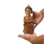 Escultura Buda em Pé Resina Detalhe Cobre Meditação - Natuhome | Esculturas, Decoração, Peças Decorativas E Muito Mais