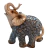 Escultura Elefante Azul em Resina Menor Diferenciado