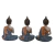 Escultura Buda Sentado Resina Decorativa Diferenciada Zen - Natuhome | Esculturas, Decoração, Peças Decorativas E Muito Mais