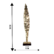 Escultura Folha Dourada Decorativa em Resina G - comprar online